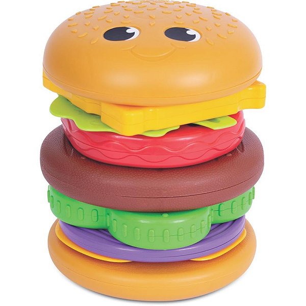 Brinquedo educativo mercburguer - merco toys (unidade)