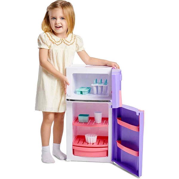 Brincando de casinha mini frost color c/acessorios - tateti (unidade)