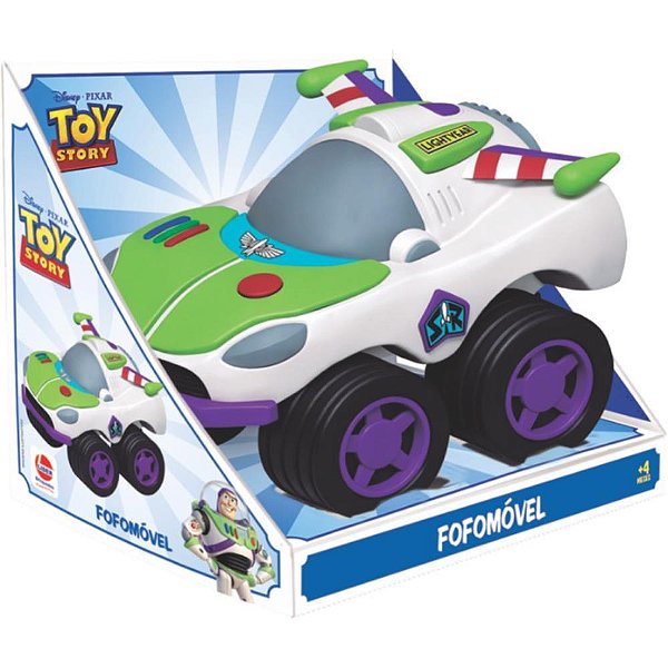Boneco e personagem toy story buzz fofomovel vinil - lider (unidade)