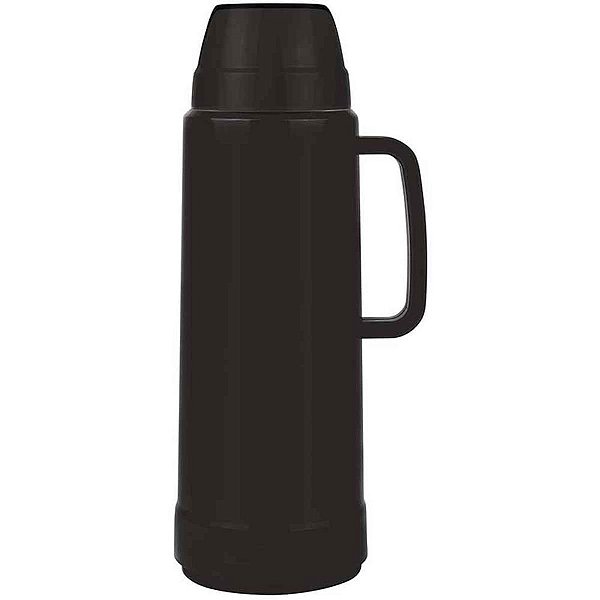 Garrafa termica rosca use preta 1l - mor (unidade)