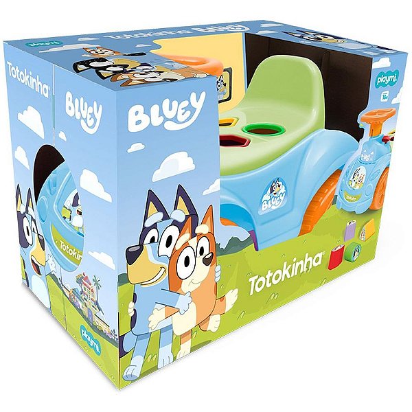 Veiculo para bebe totokinha bluey - cardoso toys (unidade)