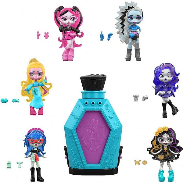 Monster high colecao little frights (sortido) - mattel (unidade)