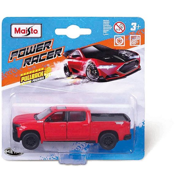 Carrinho a friccao fresh metal power racers (sortido) - maisto (unidade)