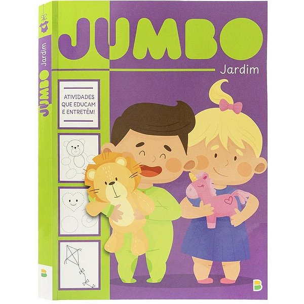 Livro pedagogico jumbo jardim 20x27 224pg - todolivro (unidade)