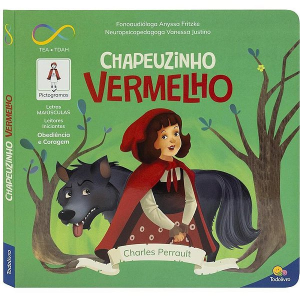 Livro infantil ilustrado neuro chapeuz. vm cd 20x20 36p - todolivro (unidade)