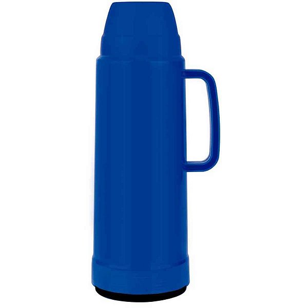 Garrafa termica rosca use azul 1l - mor (unidade)
