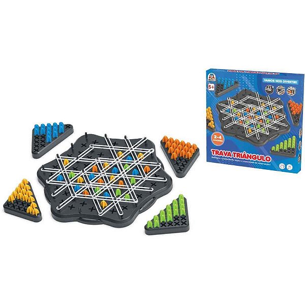 Jogo diverso trava triangulo - braskit (unidade)
