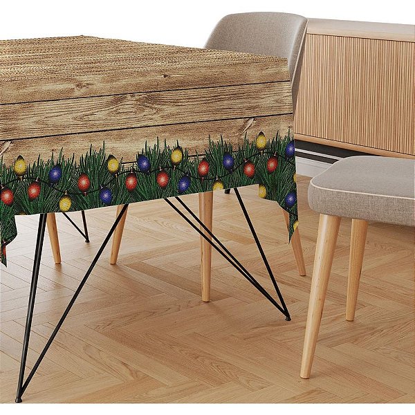 Decoracao de natal tnt 1,40 40g natal iluminado - dekorama (rl-25mts)
