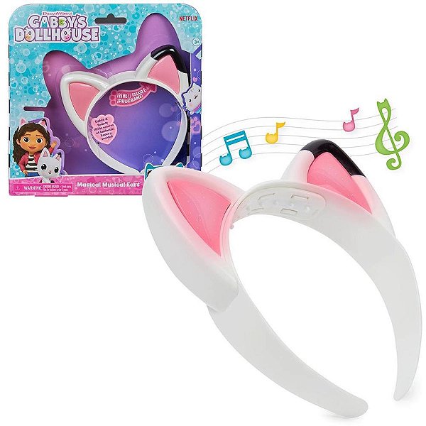 Fantasia acessorio gabbys dollhouse tiara orelha - sunny (unidade)