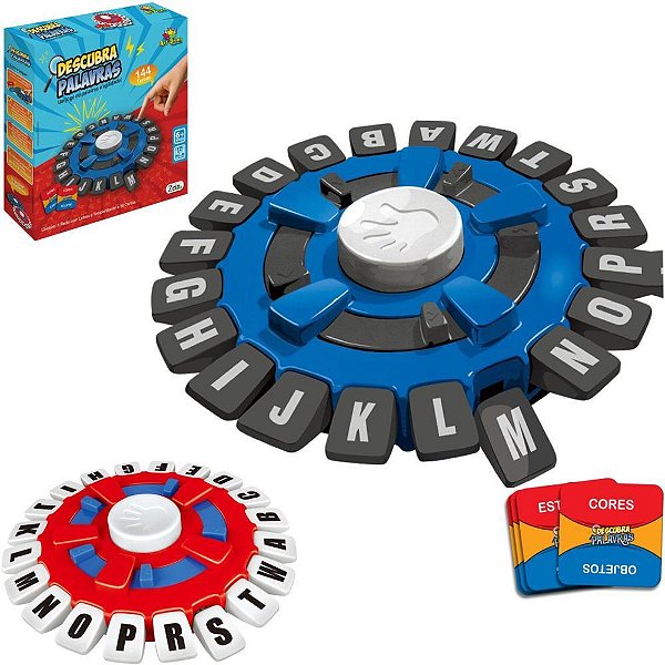 Jogo diverso descubra palavras 23cm - art brink (unidade)