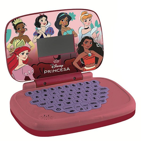 Laptop infantil princesas minigame bilingue - candide (unidade)