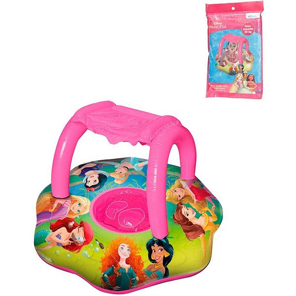 Boia inflavel princesa fralda cobertura 56cm - etitoys (unidade)