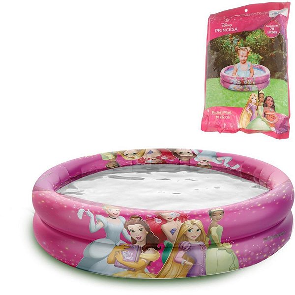 Piscina princesa inflavel 70l. - etitoys (unidade)