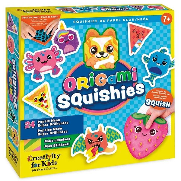 Brinquedo criativo cfk origami squishies - faber-castell (unidade)