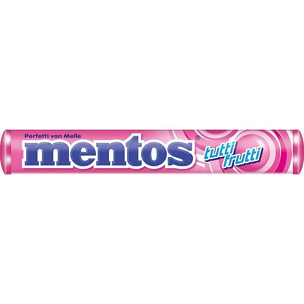 Bala mentos stick tutti frutti 37,5 - perfetti van melle (dp.c/16)
