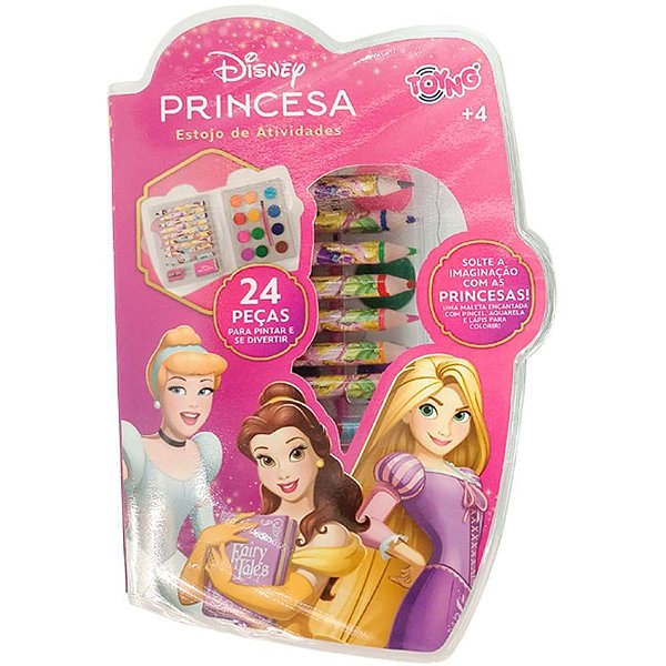 Maleta para pintura princesa kit pintura - toyng (unidade)