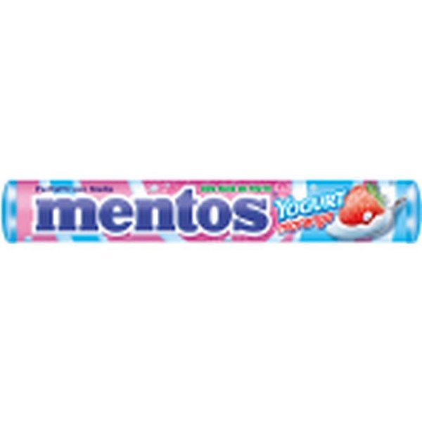 Bala mentos stick morango 37,5g - perfetti van melle (dp.c/16)