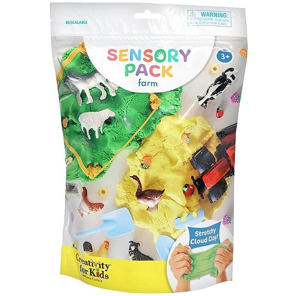 Brinquedo criativo cfk kit sensorial fazendinha - faber-castell (unidade)