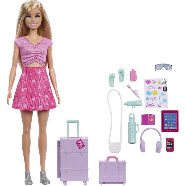 Barbie family malibu aventuras ilimitadas - mattel (unidade)