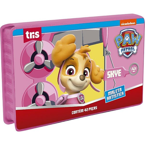 Maleta para pintura patrulha canina skye 42pcs - summit (unidade)