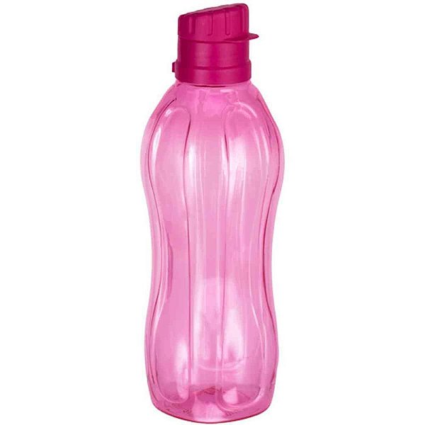 Squeeze redonda transl. 700ml rosa - plasduran (unidade)