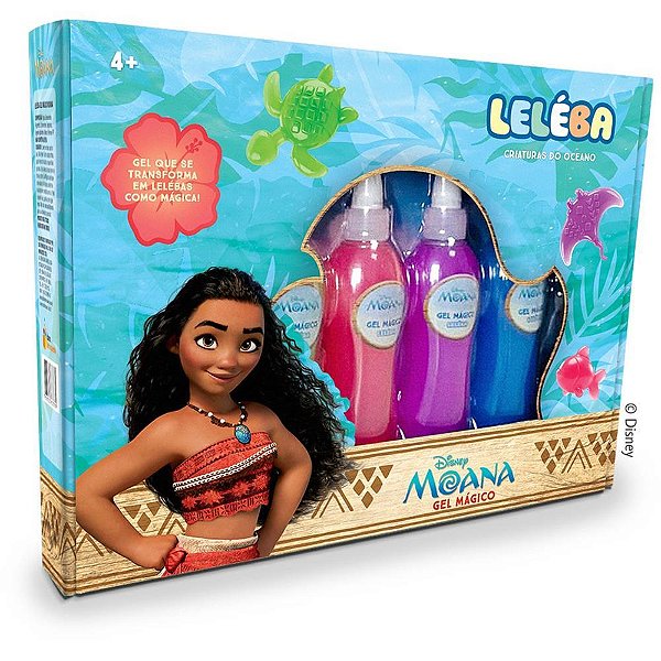 Slime moana leleba gel magico cores - doce brinquedo (unidade)