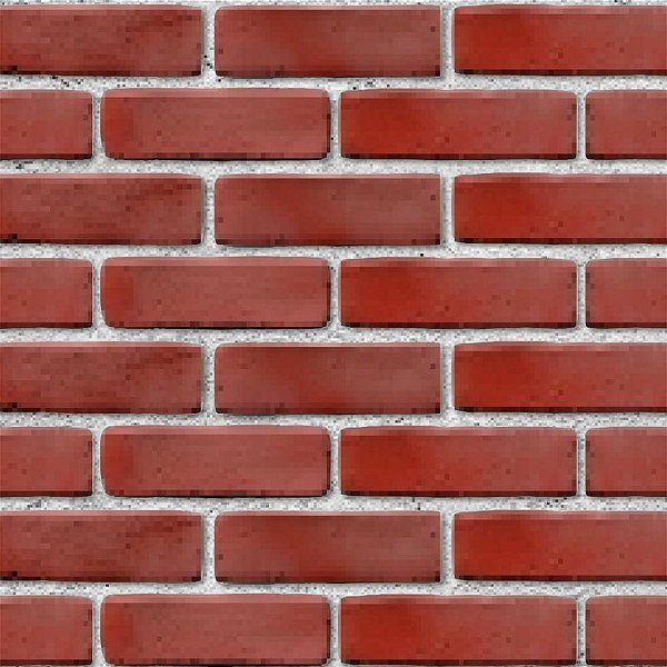 Plastico adesivo 45cmx10m tijolo vermelho 0,80 - leonora (rolo)