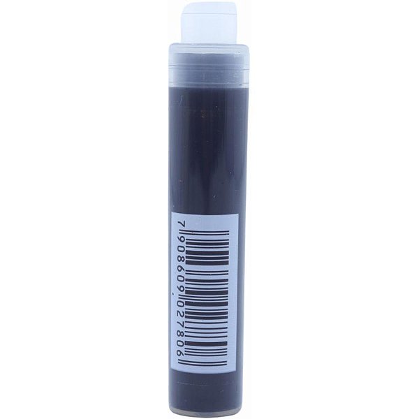 Tinta marcador quadro branco refil 6.5ml preto - make+ (cx.c/24)
