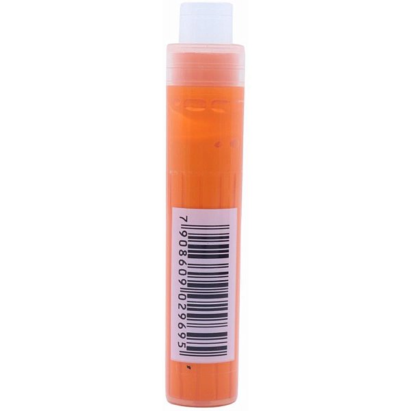 Tinta marcador quadro branco refil 6.5ml laranja - make+ (cx.c/24)