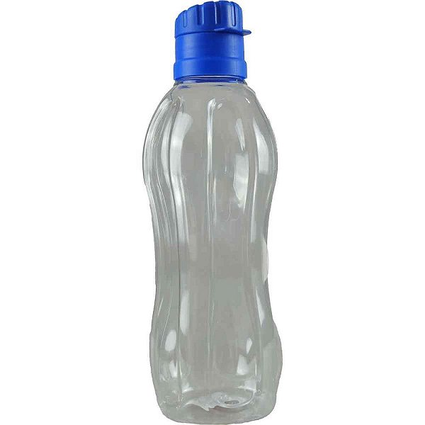 Squeeze redonda transl. 700ml transp. - plasduran (unidade)