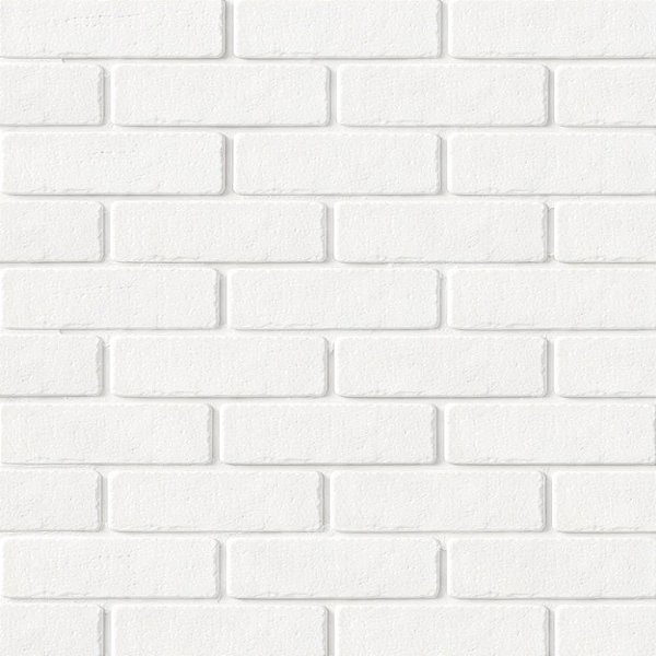 Plastico adesivo 45cmx10m tijolo branco 0,80 - leonora (rolo)