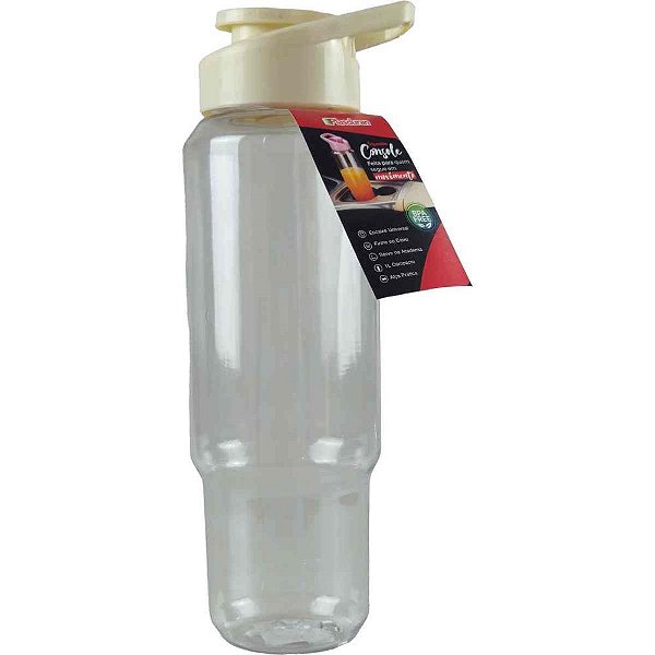 Squeeze pet 1 litro console - plasduran (unidade)
