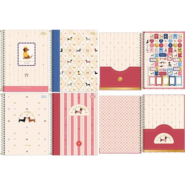 Caderno 01x1 capa dura brownie 80fls - tilibra (pct.c/04)