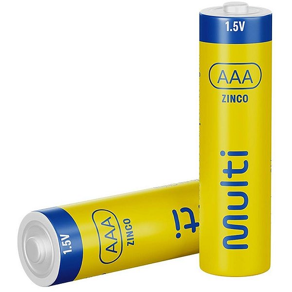 Pilha zinco palito aaa - multi (bl.c/04)