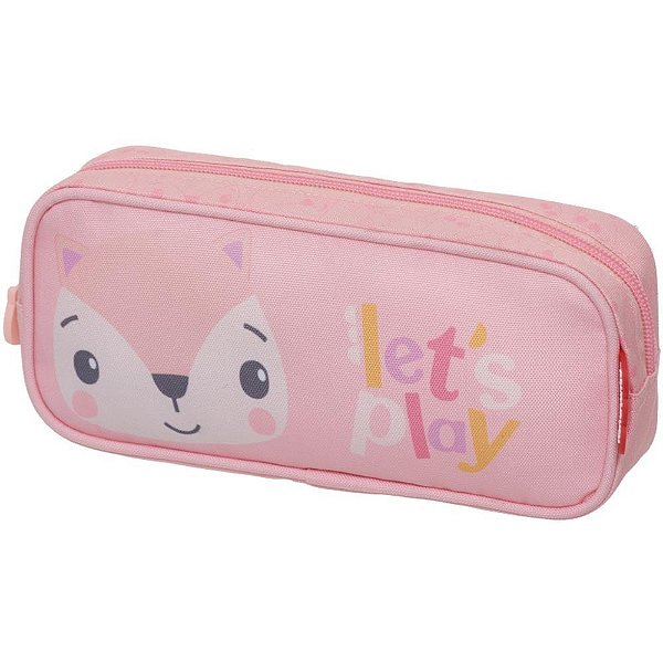 Estojo simples fisher-price fun rosa - pacific (unidade)