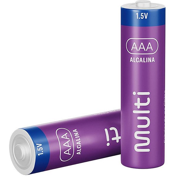 Pilha alcalina palito aaa - multi (blc/04)
