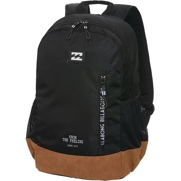 Mochila billabong re- entry preta - pacific (unidade)