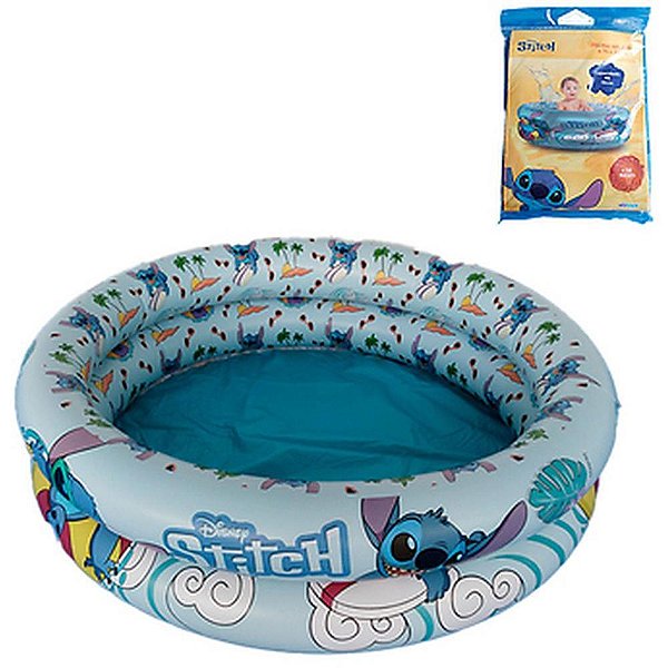 Piscina stitch inflavel 46l. - etitoys (unidade)