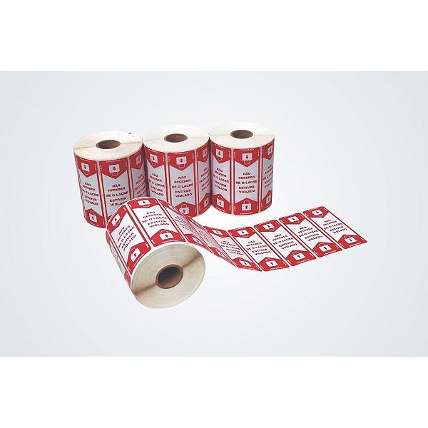 Etiqueta adesiva couche 100x35mm 37,5m delivery - rio branco bobinas (cx.c/12)