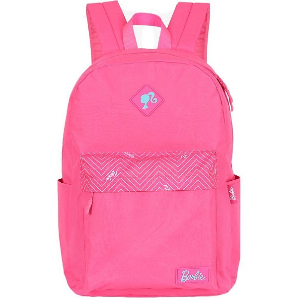 Mochila barbie g pink - luxcel (unidade)