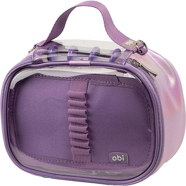 Estojo box mini big disclick lilas hologr - obi do brasil (unidade)