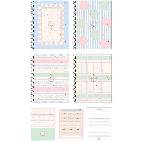 Caderno especial book soho 80fls 17,5x21cm - tilibra (pct.c/04)