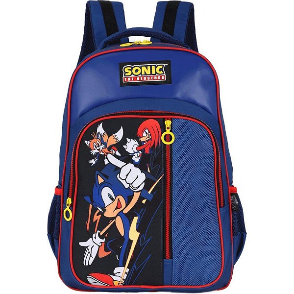 Mochila sonic g azul - luxcel (unidade)