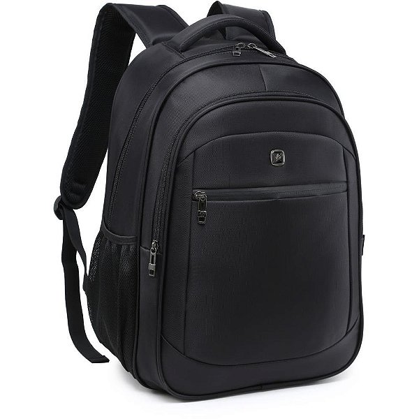 Mochila para notebook preta 45cm - nova rio (unidade)