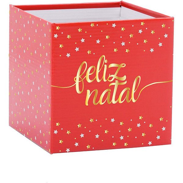 Cachepot paper decorado pote 15 constelacao natal - xingo embalagens (pct.c/10)