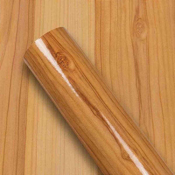 Contact decorado 45cmx10m madeira pinus 3 - plavitec (rolo)
