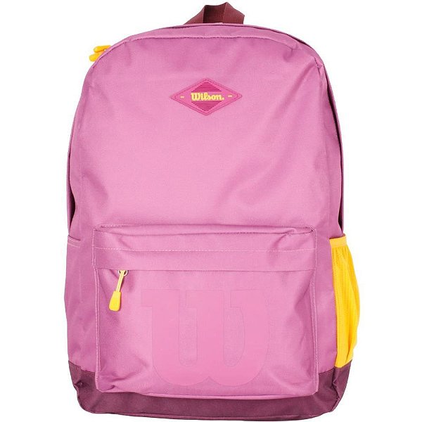 Mochila para notebook wilson bolsos laterais rosa - daci (unidade)