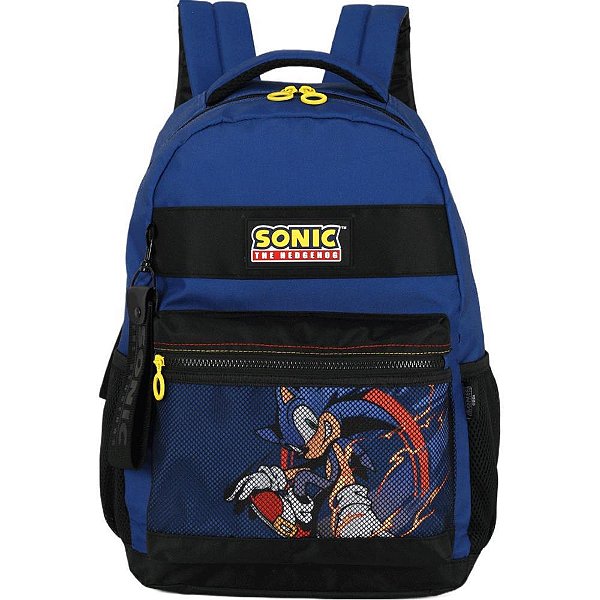 Mochila sonic g azul - luxcel (unidade)