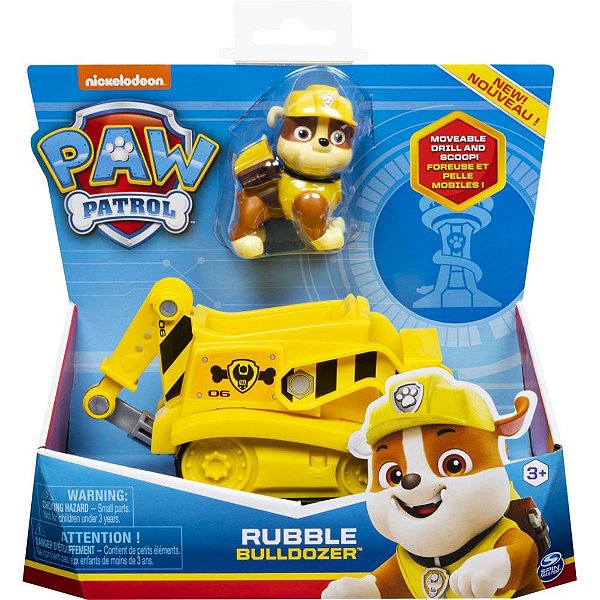 Boneco e personagem patrulha canina veiculos basic - sunny (unidade)