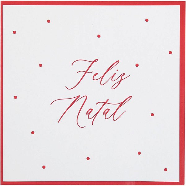 Artigo para decoracao natal guardanapo feliz natal poa 33c - cromus (pct.c/20)